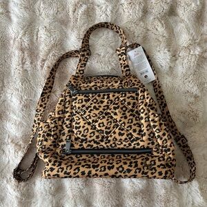 Lug Skyhop Convertible Backpack- Spotted Leopard- NWT